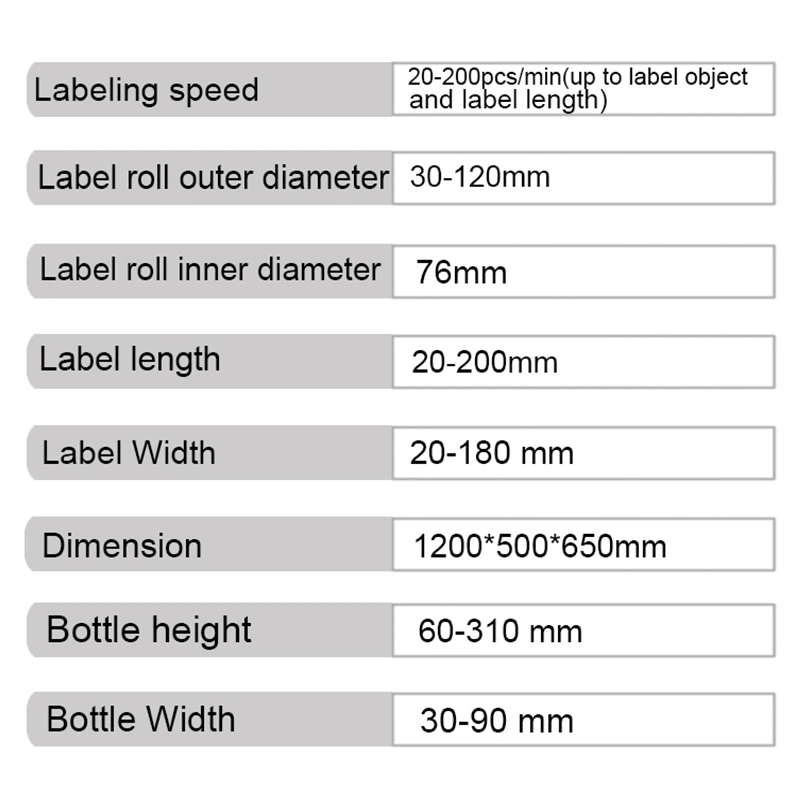 The Factory Direct Sale New Table-Type Flat Labeling Machine