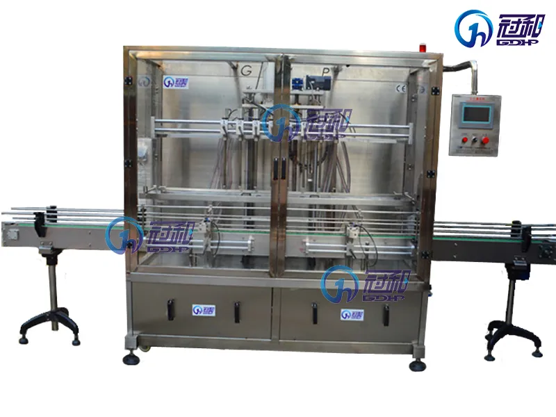 Máquina de llenado de calor líquido para licor semiautomática con etiquetado de tapado